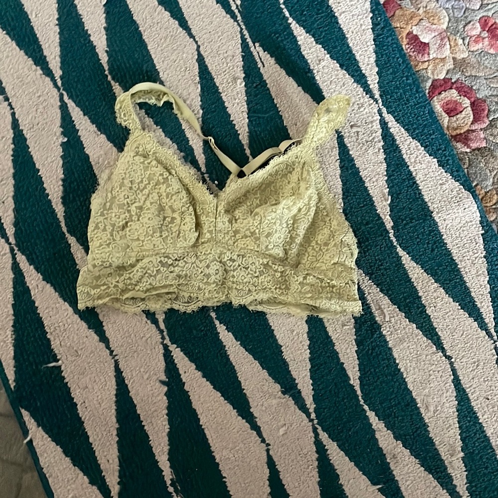 Aerie yellow bralette